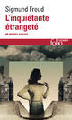  Achetez le livre d'occasion L'inquiétante étrangeté et autres essais de Sigmund Freud sur Livrenpoche.com 