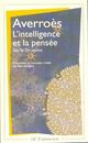  Achetez le livre d'occasion L'intelligence et la pensée. Sur de anima de Averroès sur Livrenpoche.com 