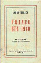  Achetez le livre d'occasion La France été 1940 sur Livrenpoche.com 
