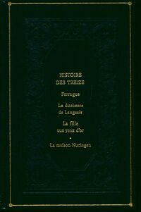  Achetez le livre d'occasion La comédie humaine Tome XII : Histoire des treize / La maison nucingen de Honoré De Balzac sur Livrenpoche.com 