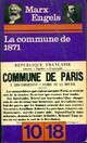  Achetez le livre d'occasion La commune de 1871 de Karl Marx sur Livrenpoche.com 