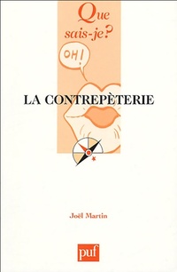  Achetez le livre d'occasion La contrepèterie de Joël Martin sur Livrenpoche.com 