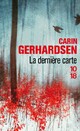  Achetez le livre d'occasion La dernière carte de Carin Gerhardsen sur Livrenpoche.com 