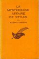  Achetez le livre d'occasion La mystérieuse affaire de styles de Agatha Christie sur Livrenpoche.com 