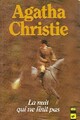  Achetez le livre d'occasion La nuit qui ne finit pas de Agatha Christie sur Livrenpoche.com 