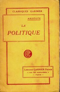  Achetez le livre d'occasion La politique de Aristote sur Livrenpoche.com 