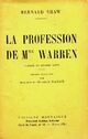  Achetez le livre d'occasion La profession de madame Warren de Bernard Shaw sur Livrenpoche.com 