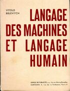  Achetez le livre d'occasion Langage des machines et langage humain sur Livrenpoche.com 