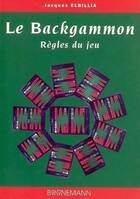  Achetez le livre d'occasion Le backgammon sur Livrenpoche.com 