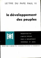  Achetez le livre d'occasion Le développement des peuples sur Livrenpoche.com 