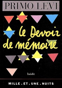  Achetez le livre d'occasion Le devoir de mémoire de Primo Levi sur Livrenpoche.com 