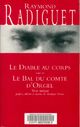  Achetez le livre d'occasion Le diable au corps / Le bal du comte d'Orgel de Radiguet Raymond sur Livrenpoche.com 