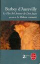 Achetez le livre d'occasion Le plus bel amour de Dom Juan / Le rideau cramoisi de Jules Barbey D'Aurevilly sur Livrenpoche.com 