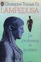  Achetez le livre d'occasion Le professeur et la sirène de Giuseppe Tomasi Di Lampedusa sur Livrenpoche.com 