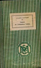  Achetez le livre d'occasion Leçons de littérature latine sur Livrenpoche.com 