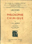  Achetez le livre d'occasion Leçons de philosophie chimique sur Livrenpoche.com 