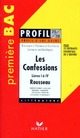  Achetez le livre d'occasion Les Confessions (Livres I à IV) de Jean-Jacques Rousseau sur Livrenpoche.com 