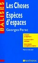  Achetez le livre d'occasion Les choses / Espèces d'espace de Georges Perec sur Livrenpoche.com 