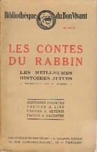  Achetez le livre d'occasion Les contes du Rabbin sur Livrenpoche.com 