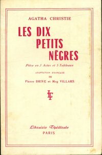  Achetez le livre d'occasion Les dix petits nègres de Agatha Christie sur Livrenpoche.com 