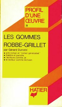  Achetez le livre d'occasion Les gommes de Alain Robbe-Grillet sur Livrenpoche.com 