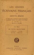  Achetez le livre d'occasion Les grands écrivains français XVIIe siècle : Les poètes dramatiques sur Livrenpoche.com 