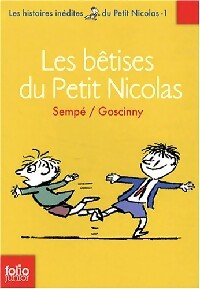  Achetez le livre d'occasion Les histoires inédites du petit Nicolas Tome I : Les bêtises du petit Nicolas de René Goscinny sur Livrenpoche.com 