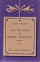  Achetez le livre d'occasion Les hommes de bonne volonté Tome II (extraits) de Jules Romains sur Livrenpoche.com 