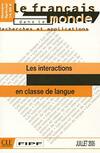  Achetez le livre d'occasion Les interactions en classe de langue sur Livrenpoche.com 
