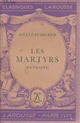  Achetez le livre d'occasion Les martyrs (extraits) de François René Chateaubriand sur Livrenpoche.com 