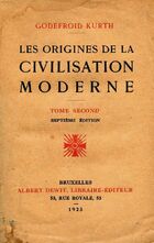  Achetez le livre d'occasion Les origines de la civilisation moderne Tome Ii sur Livrenpoche.com 