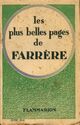  Achetez le livre d'occasion Les plus belles pages de Farrere de Claude Farrère sur Livrenpoche.com 