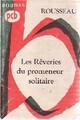  Achetez le livre d'occasion Les rêveries du promeneur solitaire de Jean-Jacques Rousseau sur Livrenpoche.com 