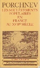  Achetez le livre d'occasion Les soulèvements populaires en France au XVIIe siècle sur Livrenpoche.com 