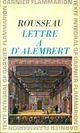  Achetez le livre d'occasion Lettre à d'Alembert de Jean-Jacques Rousseau sur Livrenpoche.com 