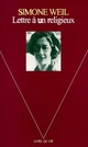  Achetez le livre d'occasion Lettre à un religieux de Simone Weil sur Livrenpoche.com 