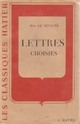  Achetez le livre d'occasion Lettres choisies de Madame De Sévigné sur Livrenpoche.com 