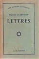  Achetez le livre d'occasion Lettres de Madame De Sévigné sur Livrenpoche.com 