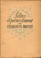  Achetez le livre d'occasion Lettres et poésies d'amour de Charlotte Brontë sur Livrenpoche.com 