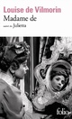  Achetez le livre d'occasion Madame de / Julietta de Louise De Vilmorin sur Livrenpoche.com 