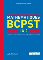  Achetez le livre d'occasion Mathématiques PCPST 1 & 2. Tout pour réviser efficacement et se préparer aux concours sur Livrenpoche.com 