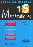  Achetez le livre d'occasion Mathématiques Première S Exercices et problèmes résolus Tome I : Analyse sur Livrenpoche.com 