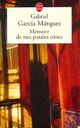  Achetez le livre d'occasion Mémoire de mes putains tristes de Gabriel Garcìa Màrquez sur Livrenpoche.com 