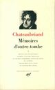  Achetez le livre d'occasion Mémoires d'Outre-Tombe Tome I de François René Chateaubriand sur Livrenpoche.com 
