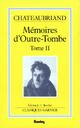  Achetez le livre d'occasion Mémoires d'Outre Tombe Tome II de François René Chateaubriand sur Livrenpoche.com 