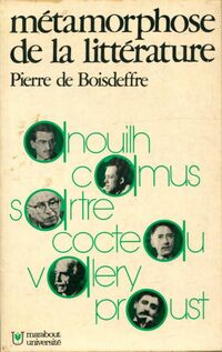  Achetez le livre d'occasion Métamorphose de la littérature Tome II de Pierre De Boisdeffre sur Livrenpoche.com 