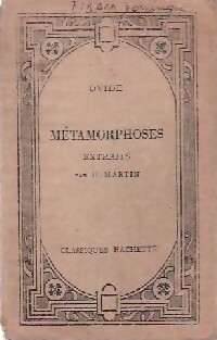  Achetez le livre d'occasion Métamorphoses (extraits) de Ovide sur Livrenpoche.com 