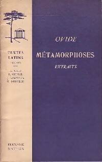  Achetez le livre d'occasion Métamorphoses (extraits) de Ovide sur Livrenpoche.com 