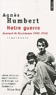  Achetez le livre d'occasion Notre guerre de Agnès Humbert sur Livrenpoche.com 