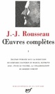  Achetez le livre d'occasion Oeuvres complètes Tome V de Jean-Jacques Rousseau sur Livrenpoche.com 